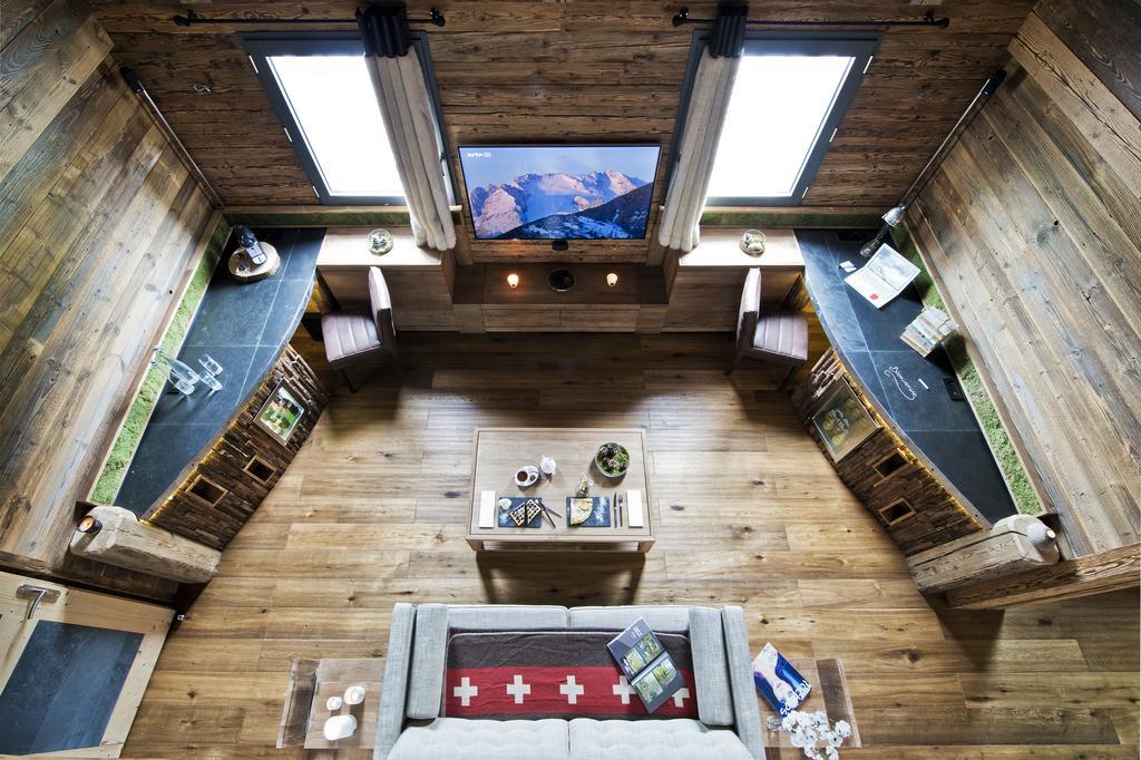 Les Rhodos Hotell La Clusaz Exteriör bild